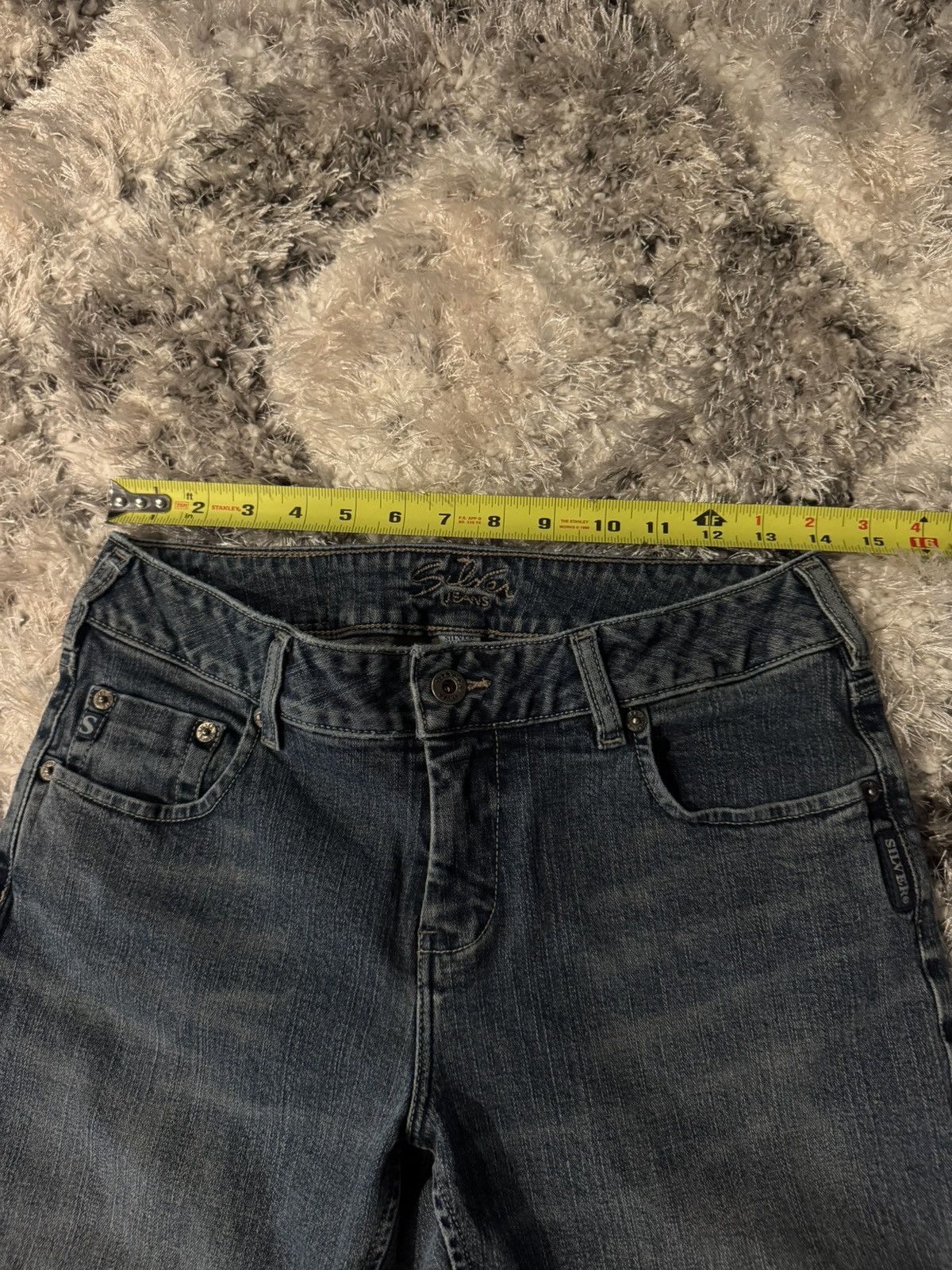 Silver Jeans Co. Y2K Silver co low rise flare jeans Size 29" - 5 Thumbnail
