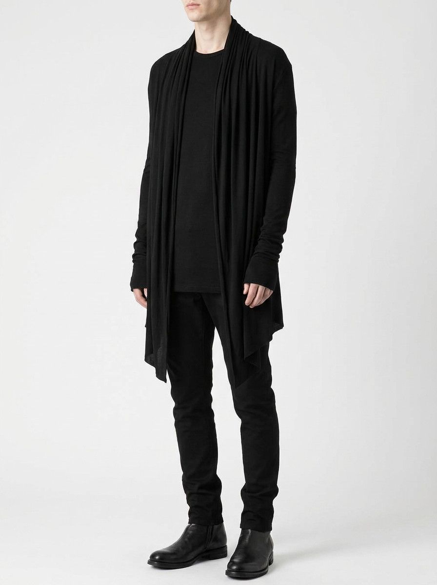 Kazuyuki Kumagai Attachment Transformable Draped Wrap Cardigan, KAZUYUKI KUMAGAI Size US S / EU 44-46 / 1 - 4 Thumbnail