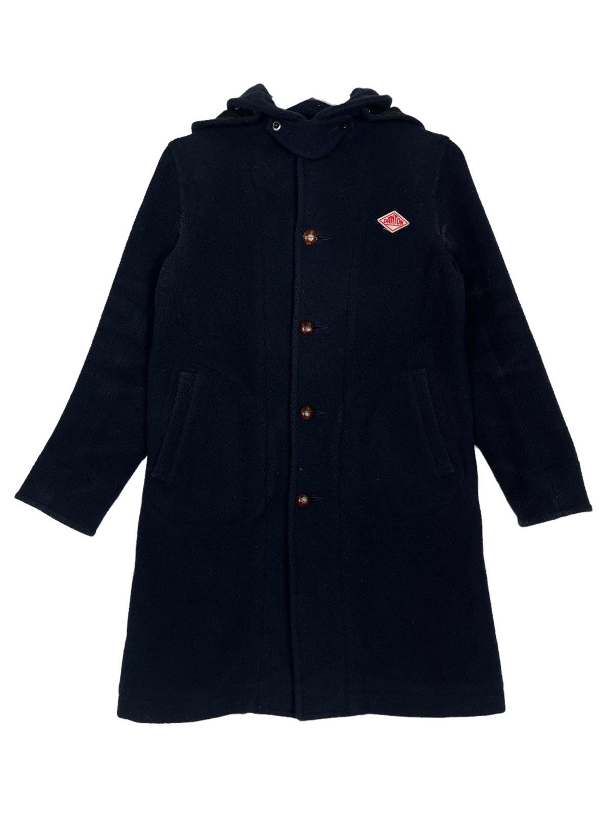 Danton × Japanese Brand 💥DANTON WOOL HOODIE LONG JACKET Size US M / EU 48-50 / 2 - 1 Thumbnail