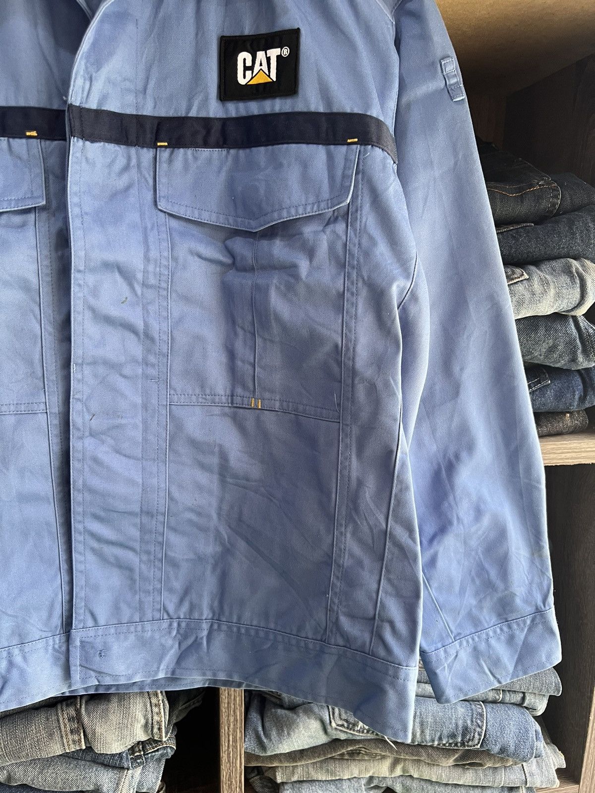 Caterpillar 🔥Caterpillar Button Uniform Work Jacket Size US M / EU 48-50 / 2 - 7 Thumbnail