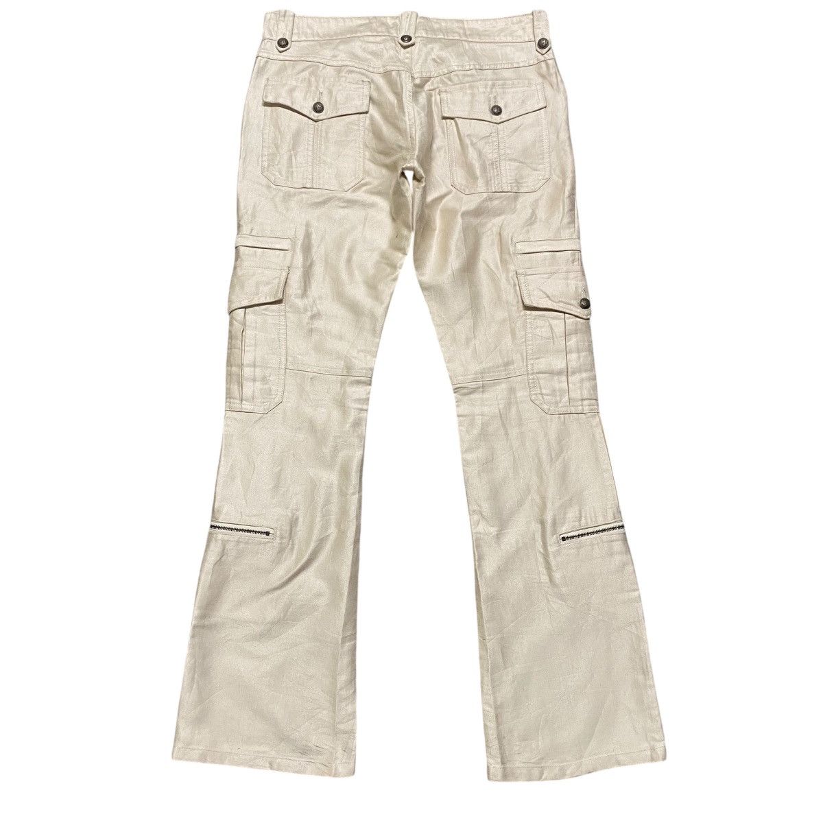 Schlussel Schlussel Cargo Flare Pants Shining Size US 29 - 1 Thumbnail
