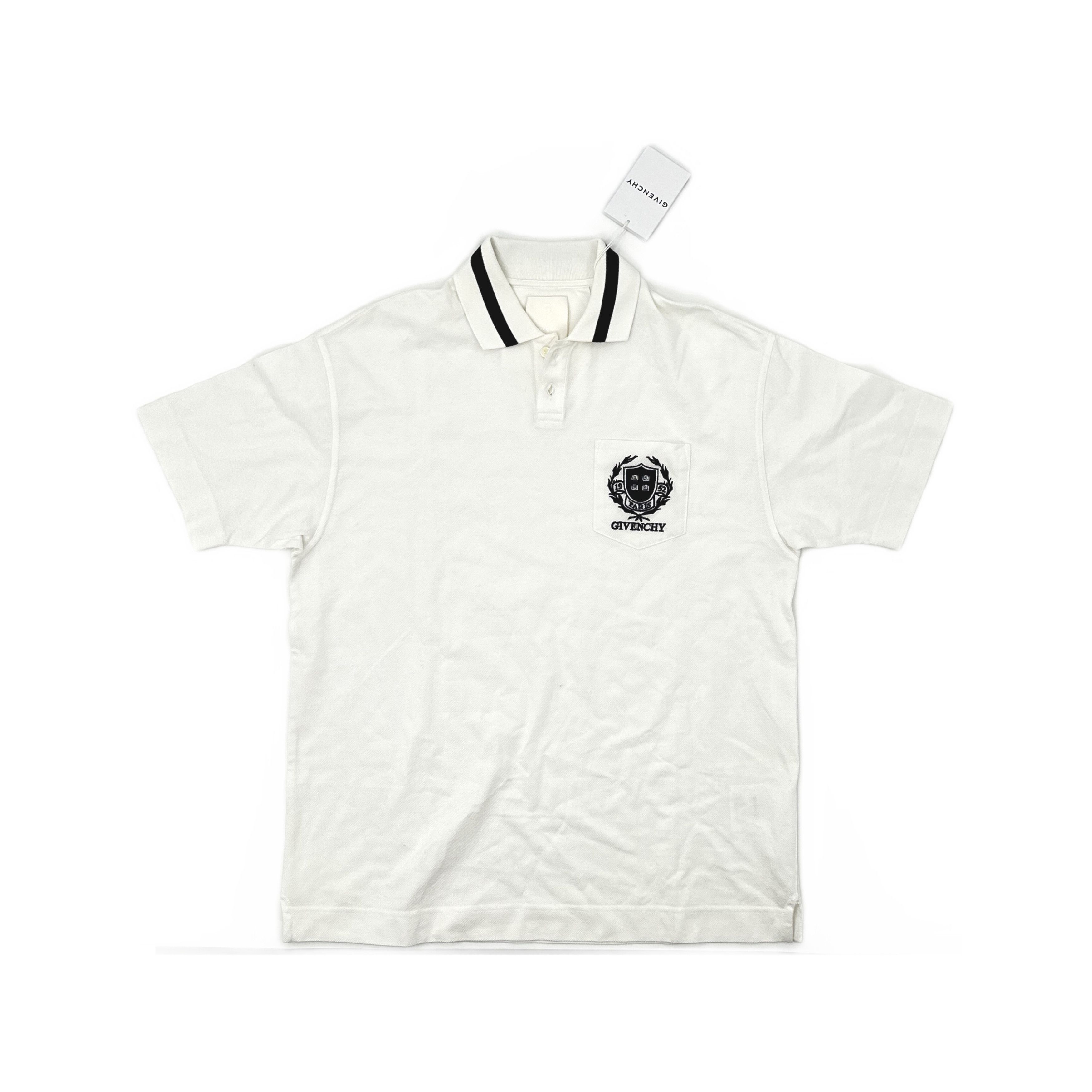 Givenchy Givenchy Crest Embroidered Polo Shirt Size XS Size US XS / EU 42 / 0 - 1 Thumbnail