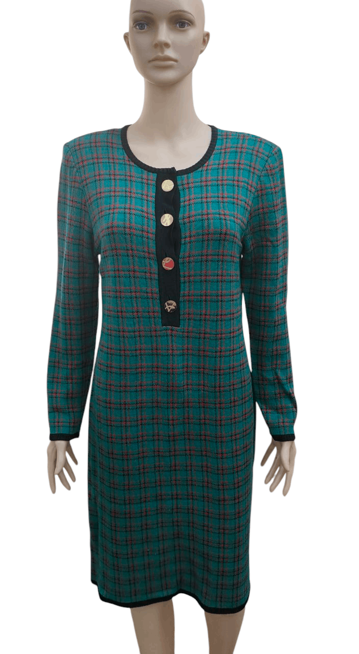 Yves Saint Laurent Yves Saint Laurent Midi Dress Size S / US 4 / IT 40 - 2 Thumbnail