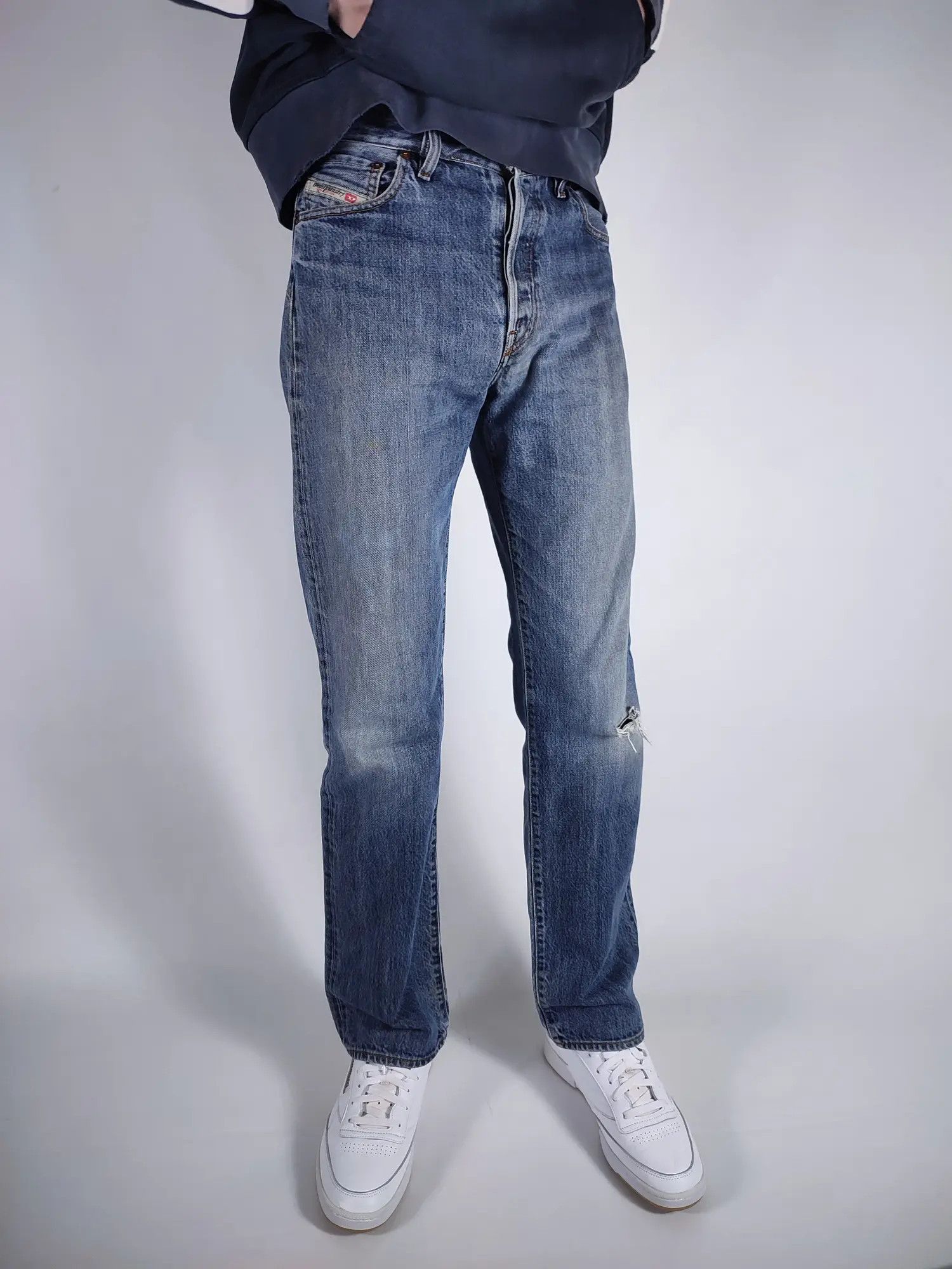 Diesel × Vintage Diesel Distressed Denim Pants Size US 30 / EU 46 - 12 Thumbnail