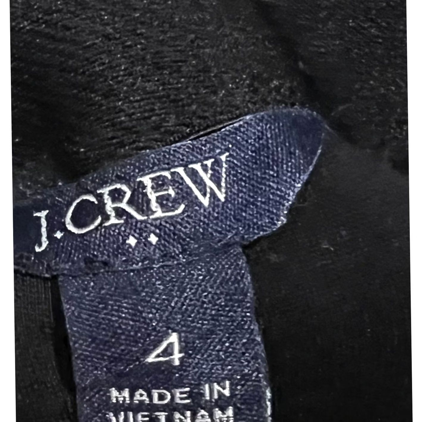 J.Crew J.Crew Gigi Ponte Pant Black Stretch Side Closure Zipper H4101 Women’s Sz 4 Size 27" / US 4 / IT 40 - 6 Thumbnail