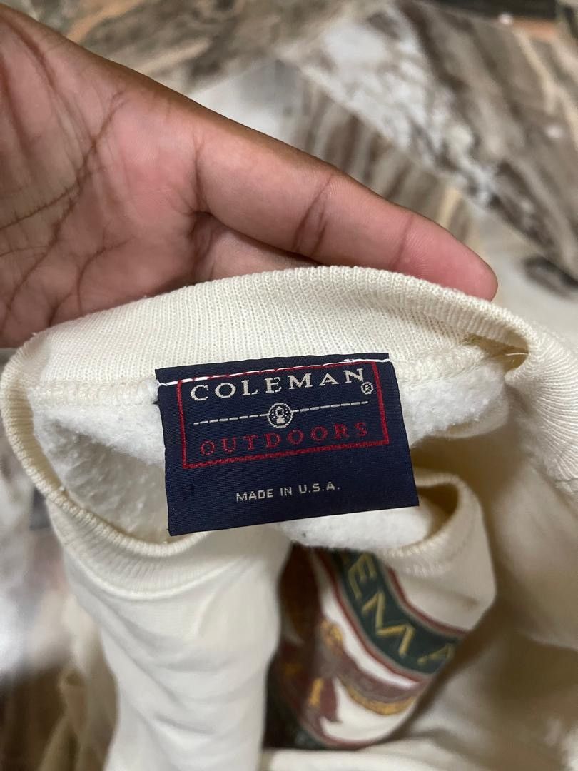 Coleman Vintage 90s Coleman Outdoor Sweatshirt Streetwear Size US L / EU 52-54 / 3 - 14 Thumbnail