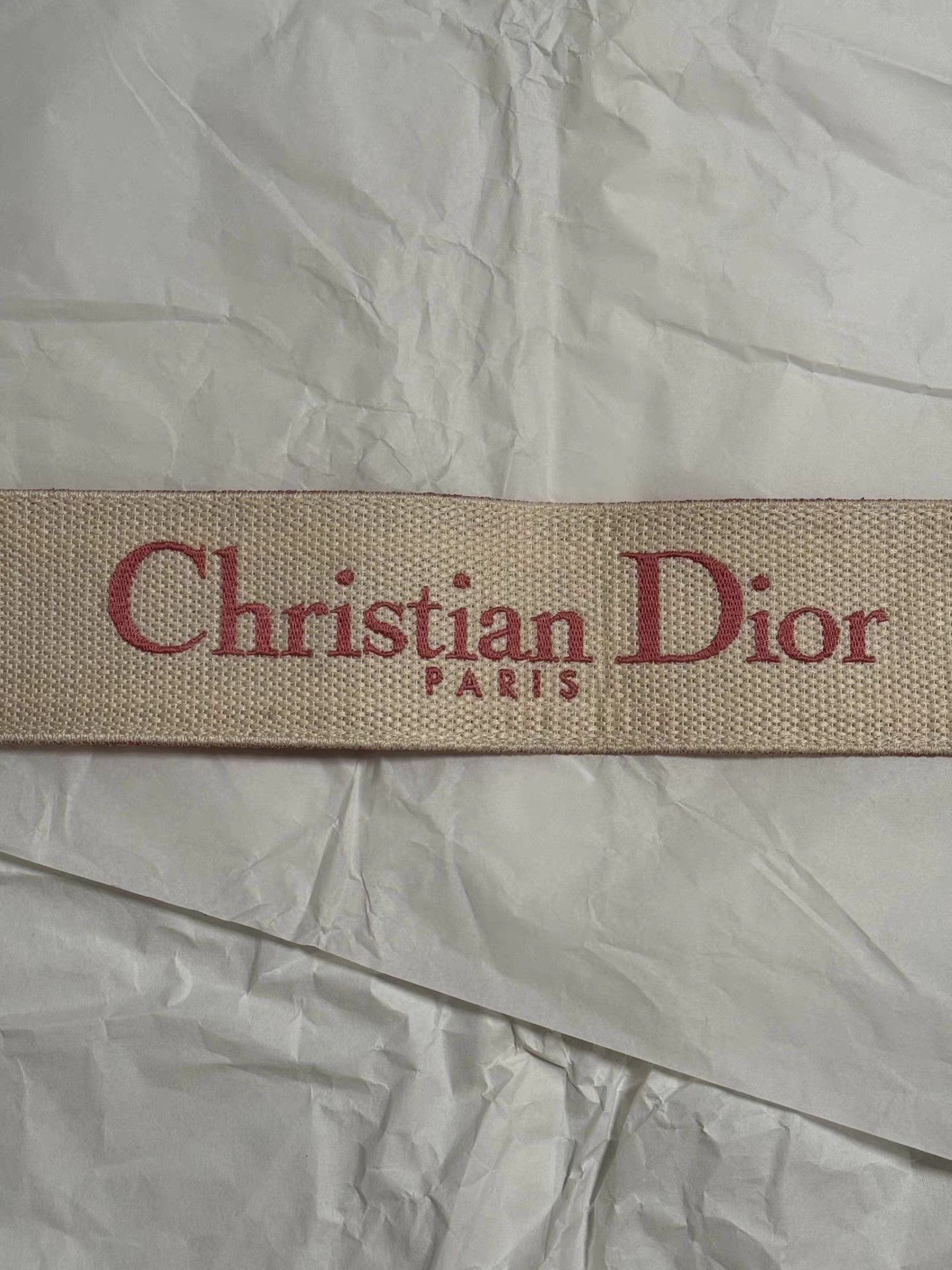 Dior Dior Pink Canvas Shoulder Strap K6 Size ONE SIZE - 3 Thumbnail