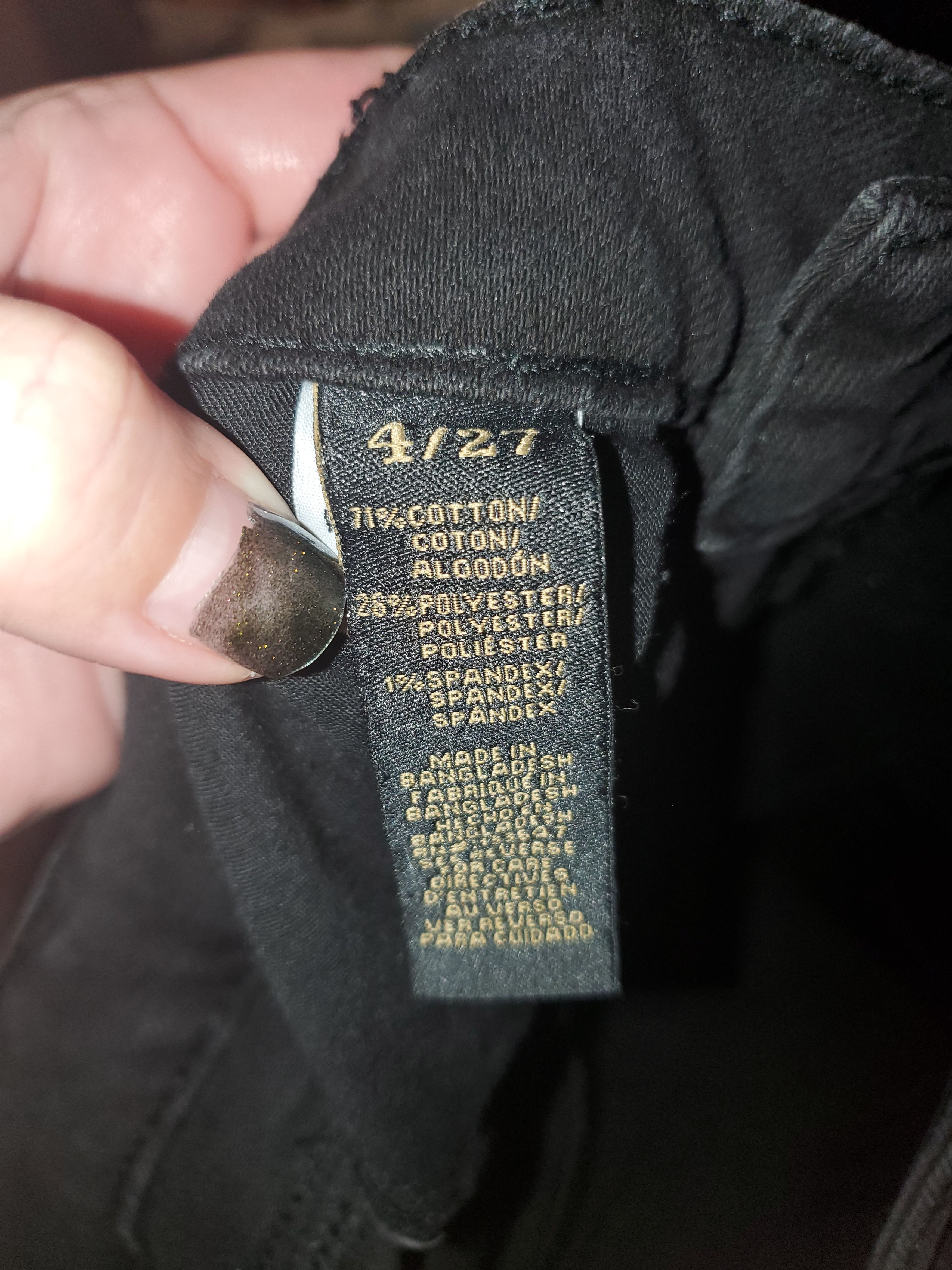 Other *NWOT* Rachel Roy black denim shorts (size 4/27 waist) Size 27" / US 4 / IT 40 - 2 Thumbnail