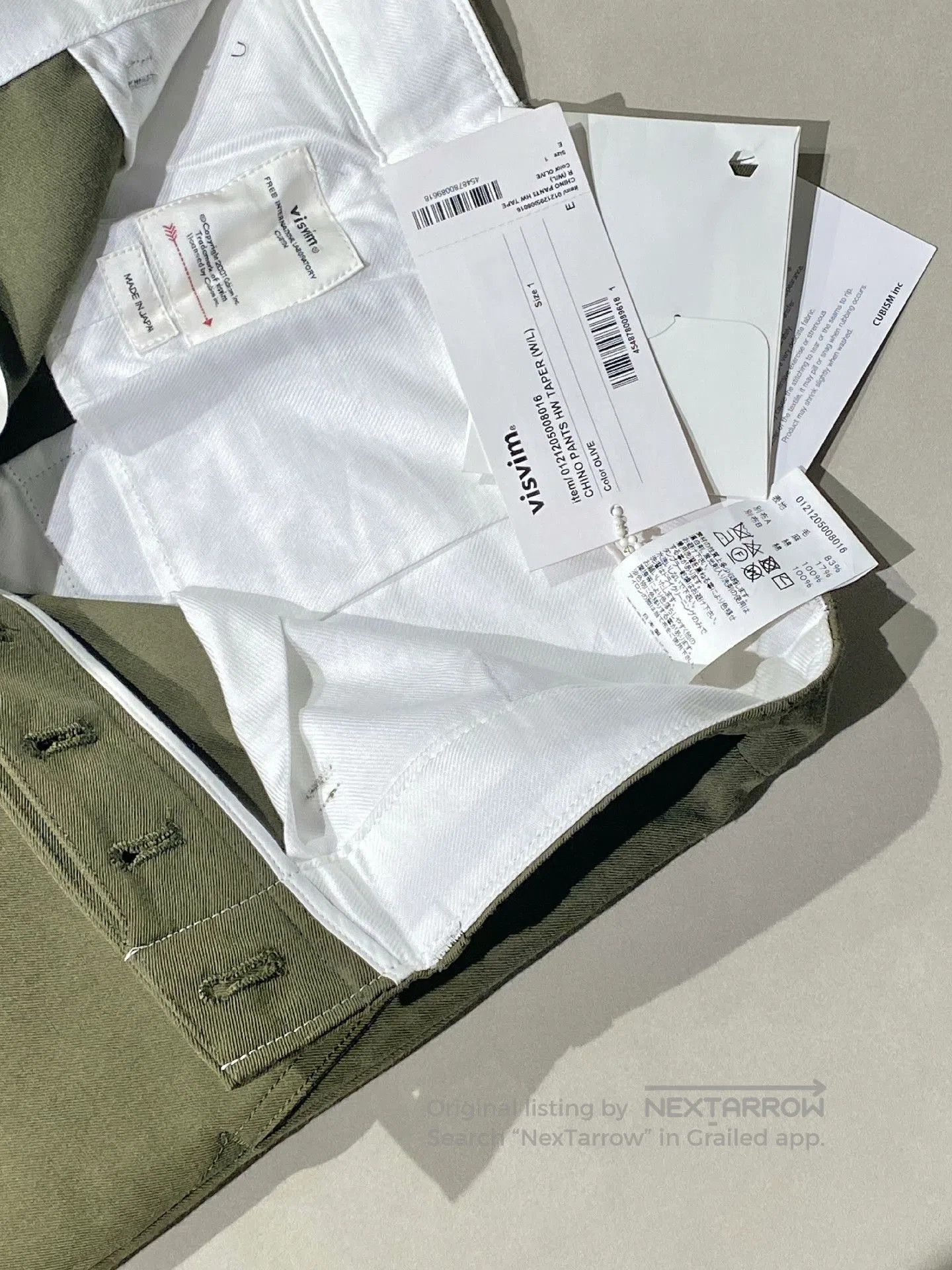 Visvim VisVim Authentic Military Green Trousers. Size US 28 / EU 44 - 5 Thumbnail