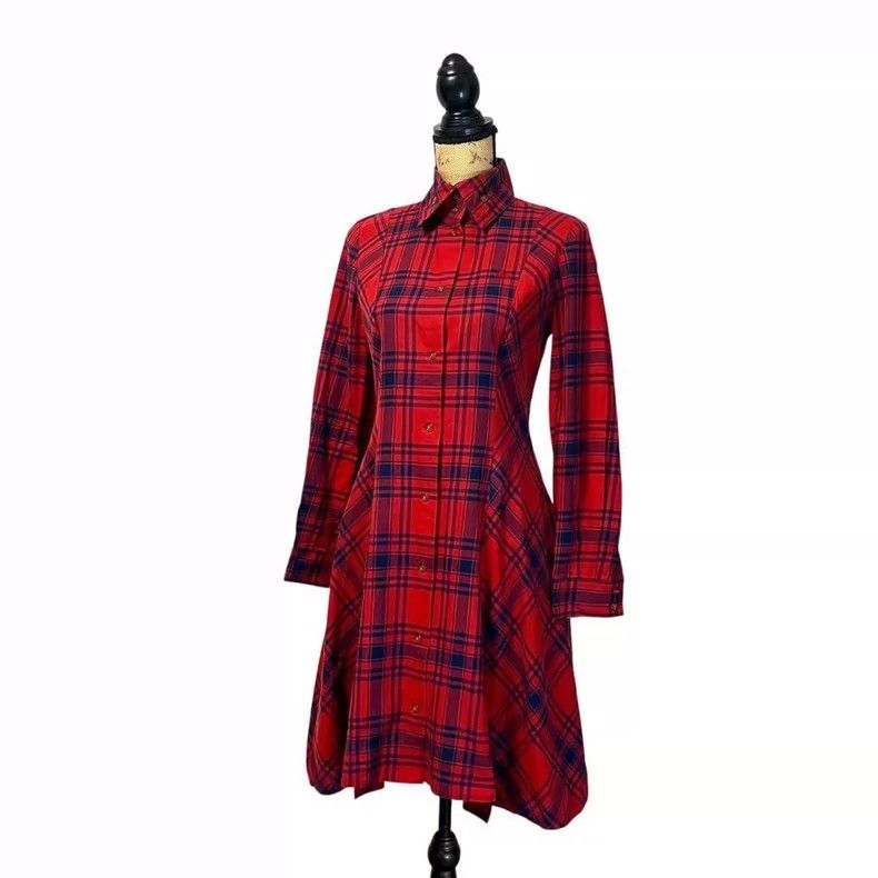 Vivienne Westwood Vivienne Westwood size1 Mid-old irregular plaid shirt skirt Size S / US 4 / IT 40 - 1 Thumbnail