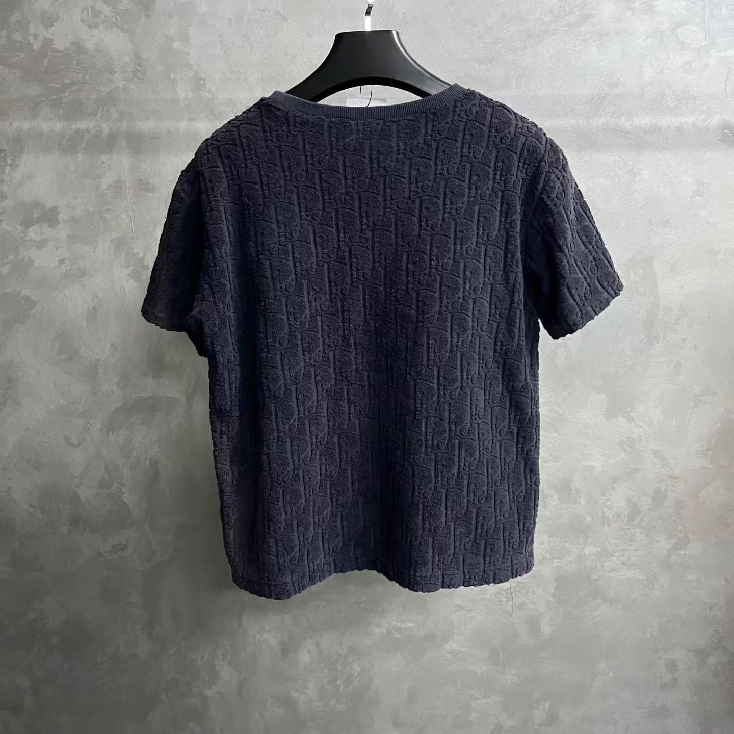 Dior L Dior blue cotton loopback print short sleeve tee Size US L / EU 52-54 / 3 - 2 Thumbnail