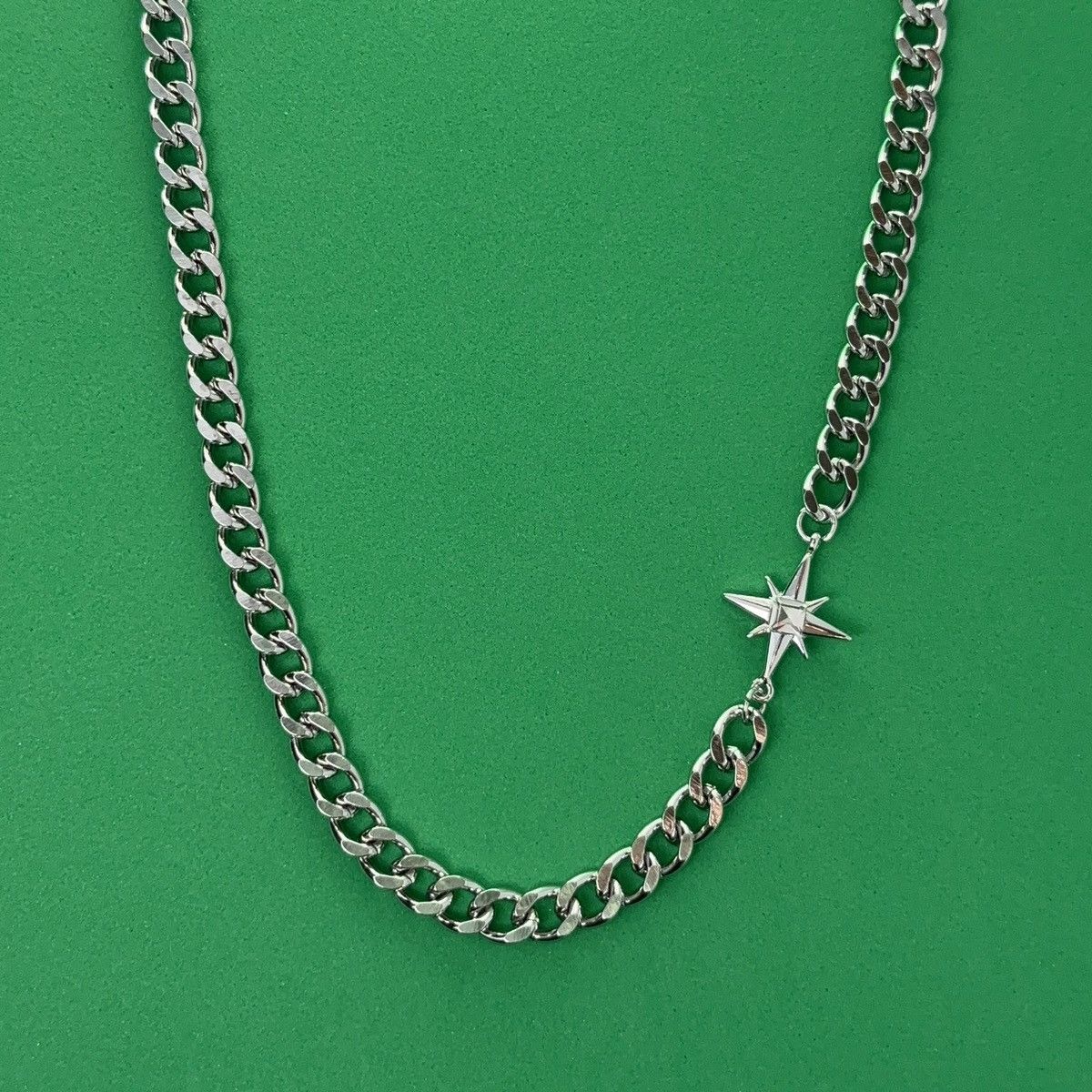 Other Link Chain Star Necklace for Men Women Unisex Necklace Size ONE SIZE - 1 Thumbnail