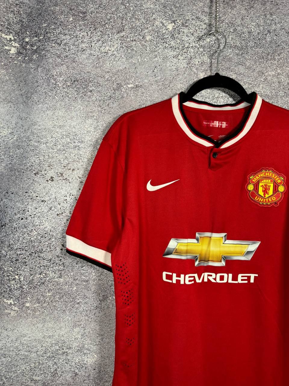 Nike DI MARIA Manchester United 2014/15 Nike Soccer Jersey Size US L / EU 52-54 / 3 - 3 Thumbnail
