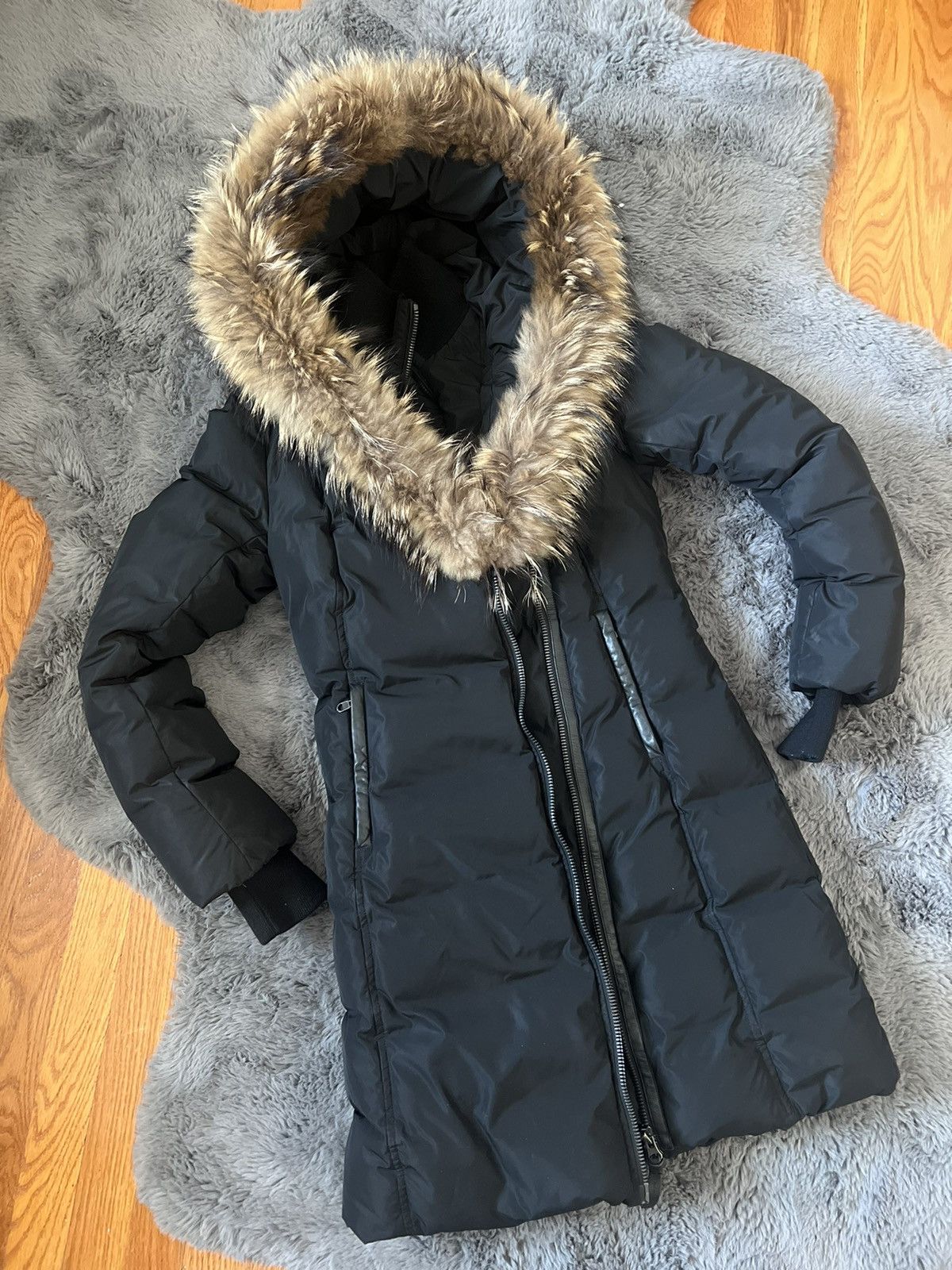 Mackage Signature Black Down Coat