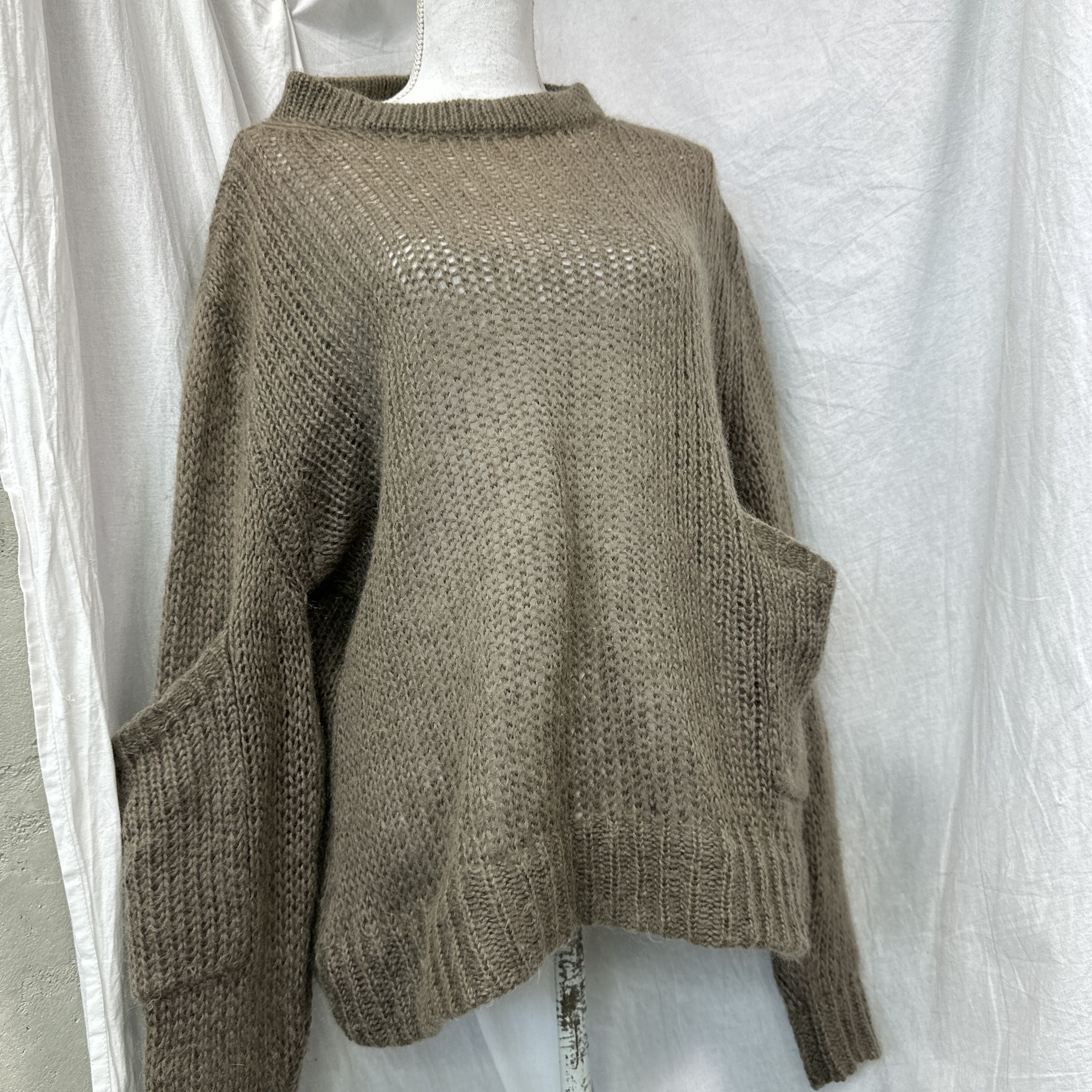 Acne Studios Vintage Oversize Acne Studios Mohair Knitted Sweater Y2K Size ONE SIZE - 7 Thumbnail