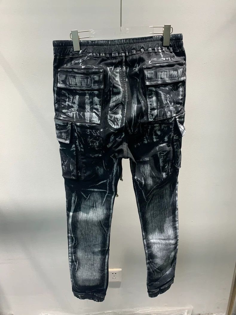 Rick Owens Rick Owens size XL 21fw painted work pants Size US 30 / EU 46 - 4 Thumbnail