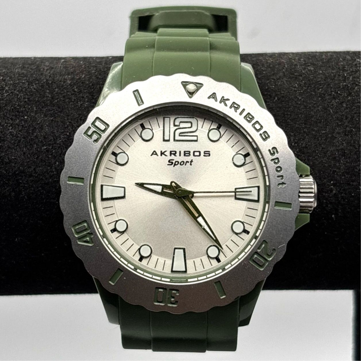 Akribos Green Akribos Men's Watch Size ONE SIZE - 1 Thumbnail