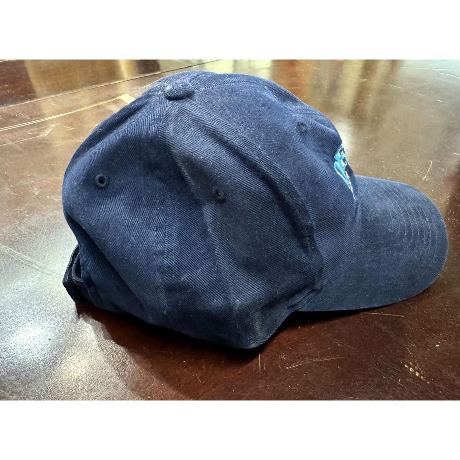 Vintage Yupoong Dejana Truck Equipment Hat Cap Strap Back Mens One Size Blue Workwear Baseball Cap Size ONE SIZE - 4 Thumbnail
