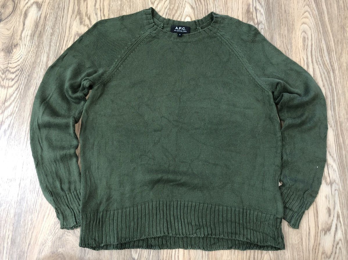 APC knit sweatshirt