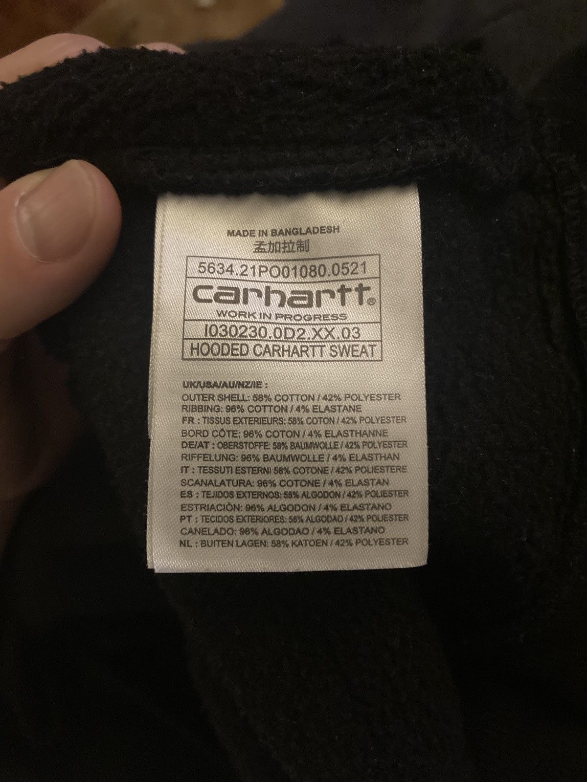 Carhartt Wip Carhartt WIP Hoodie Size US M / EU 48-50 / 2 - 7 Thumbnail