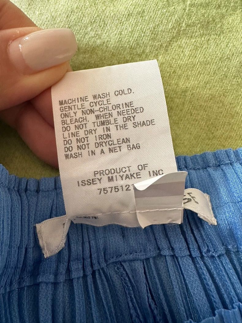 Issey Miyake issey miyake size:2 Sky blue pleated pants 2506-Nextarrow Size 42" / US 20 - 4 Thumbnail