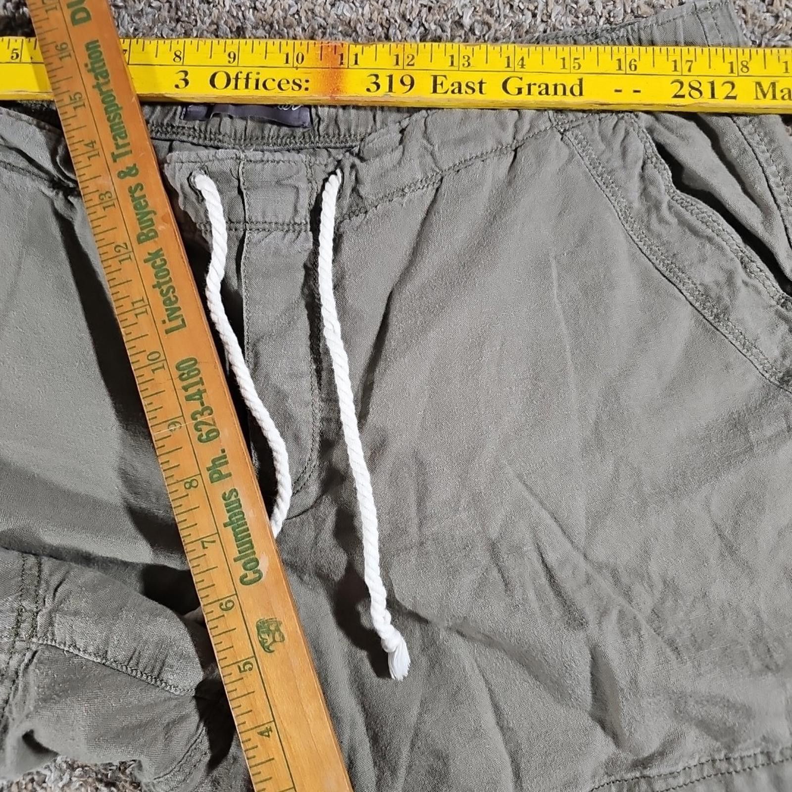 Eddie Bauer Eddie Bauer L Green Drawstring Shorts Size 36" / US 14 / IT 50 - 4 Thumbnail