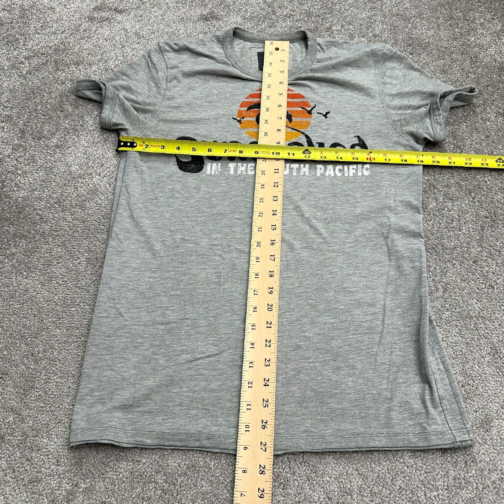 H&M H&M Graphic T-Shirt Men's Small Gray Crew Neck Short Sleeve Casual Tee Outdoor Size US S / EU 44-46 / 1 - 5 Thumbnail