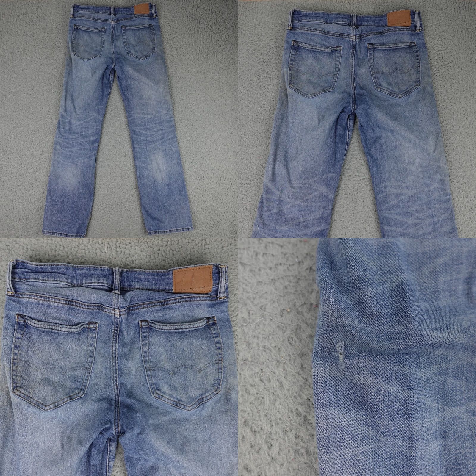 American Eagle Outfitters American Eagle Jeans Mens 32x32 Blue Denim Bootcut Distressed Airflex Regular Size 32 Mens Jeans Azul? Size US 32 / EU 48 - 9 Thumbnail