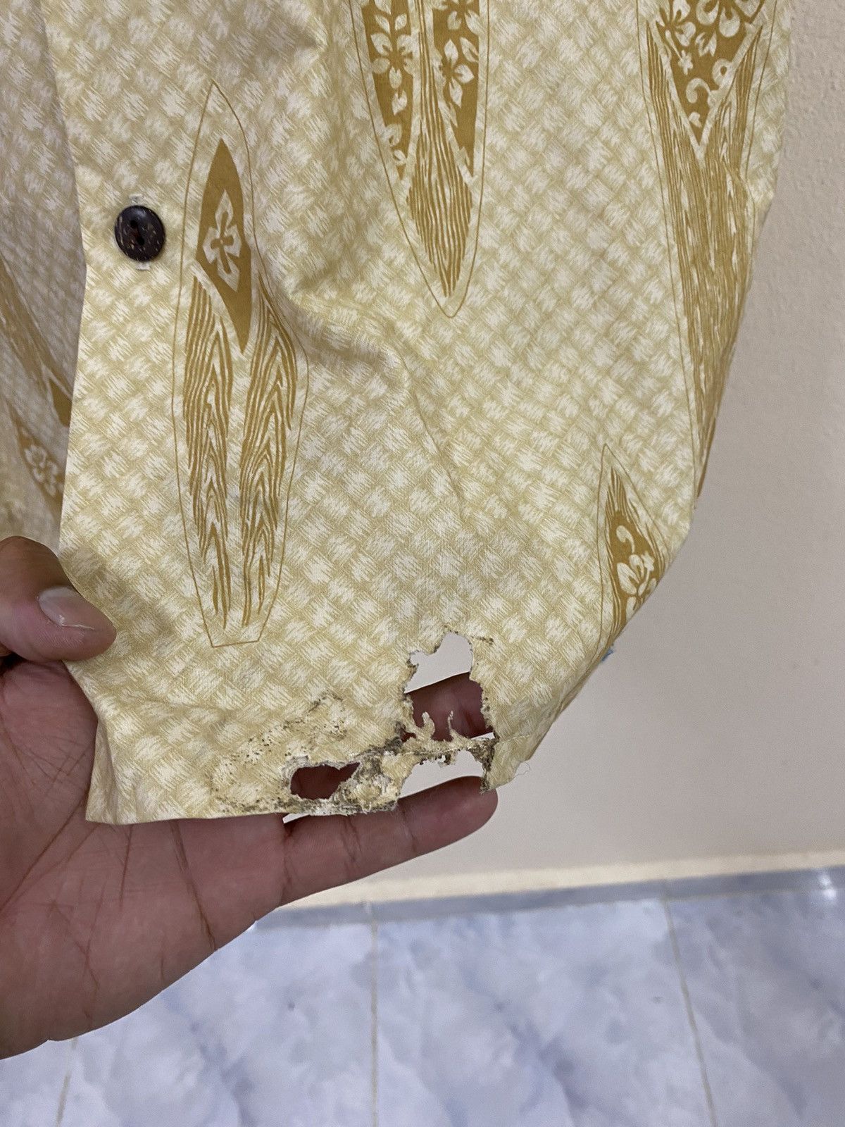 Other Rare Vtg Hawaian Shirt ( Damage ) Size US M / EU 48-50 / 2 - 7 Thumbnail