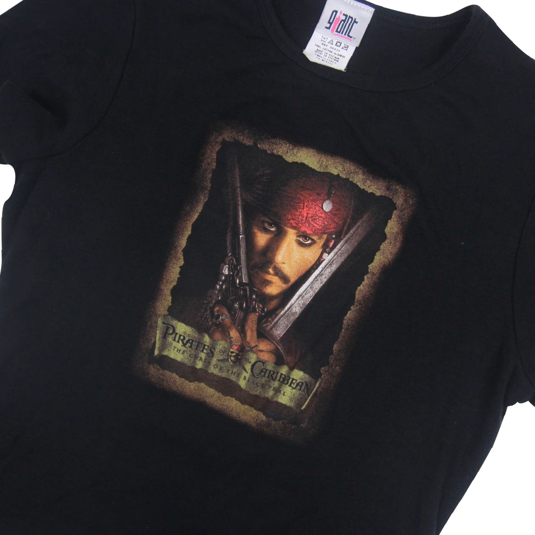 Disney VINTAGE Disney Pirates of the Caribbean The Curse of the Black Pearl T Shirt Womens XL Black Pirates of the Caribbean T Shirt Womens XL Black Disney Size XL / US 12-14 / IT 48-50 - 2 Thumbnail