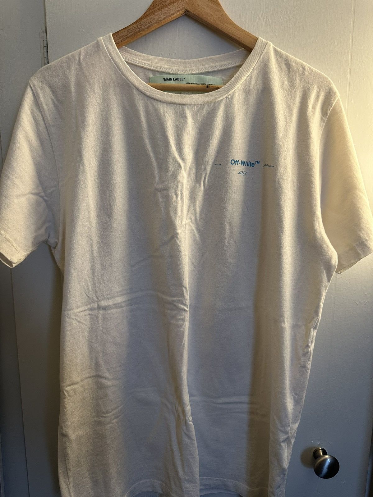 Off White Gradient Tee | Grailed