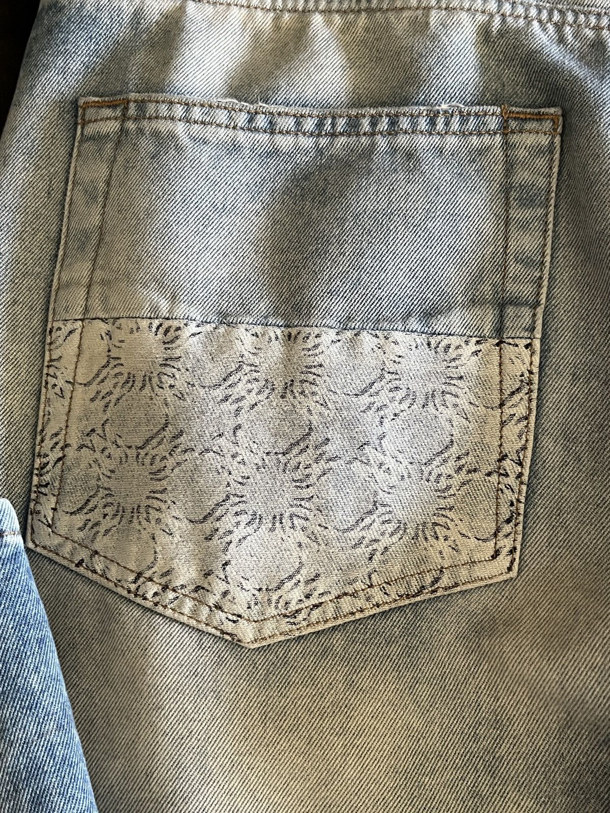 Amiri AMIRI MA Quad Cuff Straight Denim Jean sz31 Size US 31 - 4 Thumbnail