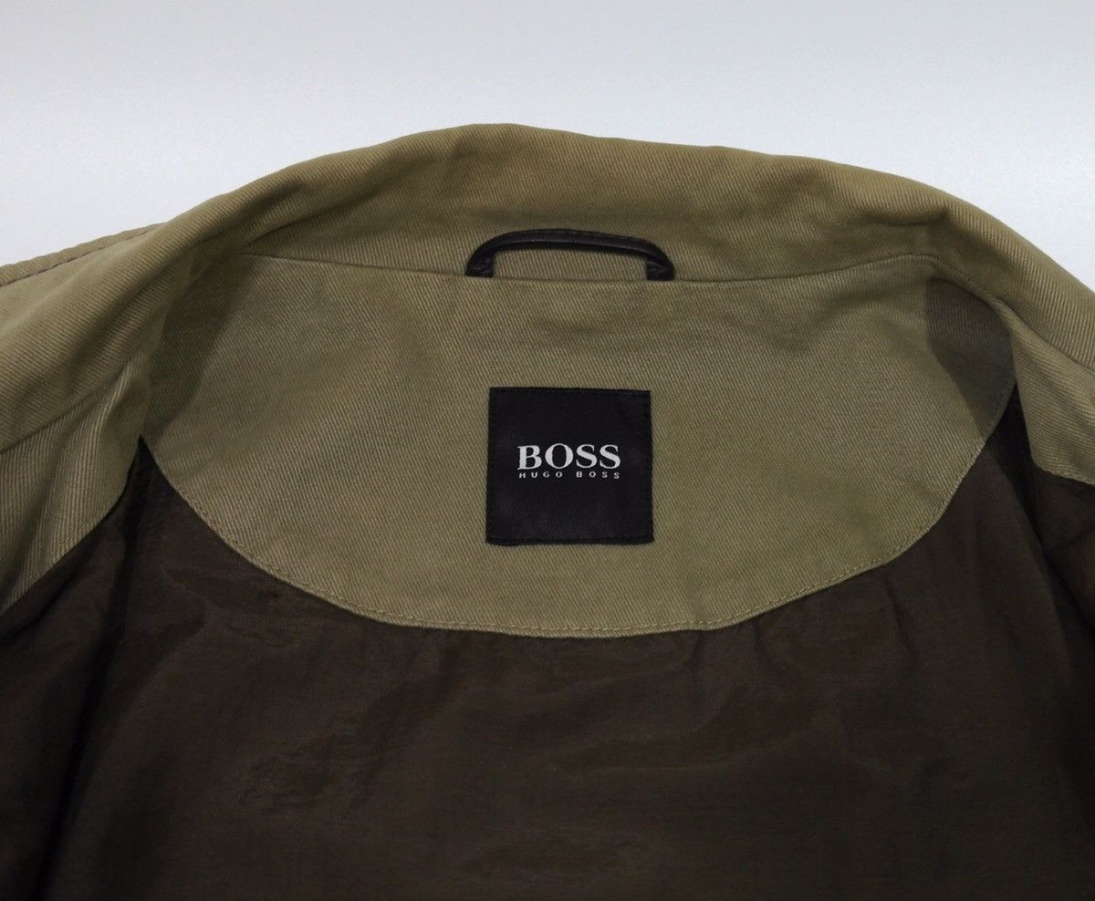 Hugo Boss Hugo Boss Vintage Leather Jacket Men's Sz 50 Brown Size US M / EU 48-50 / 2 - 8 Thumbnail
