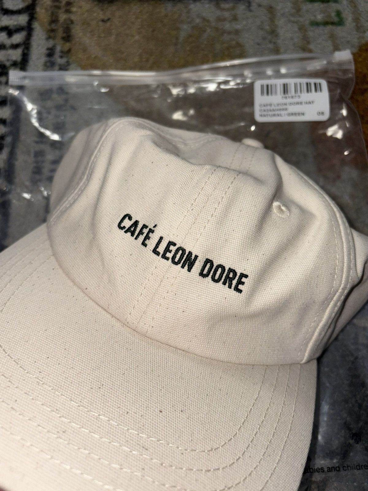 Aime Leon Dore Aime Leon Dore Cafe Hat Natural Size ONE SIZE - 2 Thumbnail