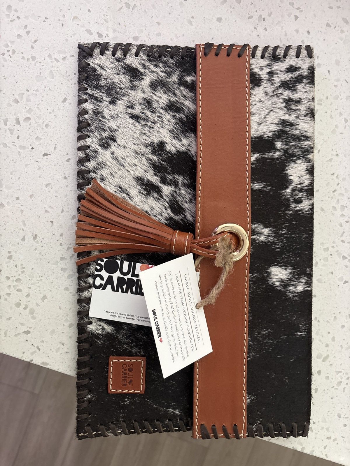 Other Brand New Soul Carrier Cowhair Clutch Size ONE SIZE - 1 Thumbnail