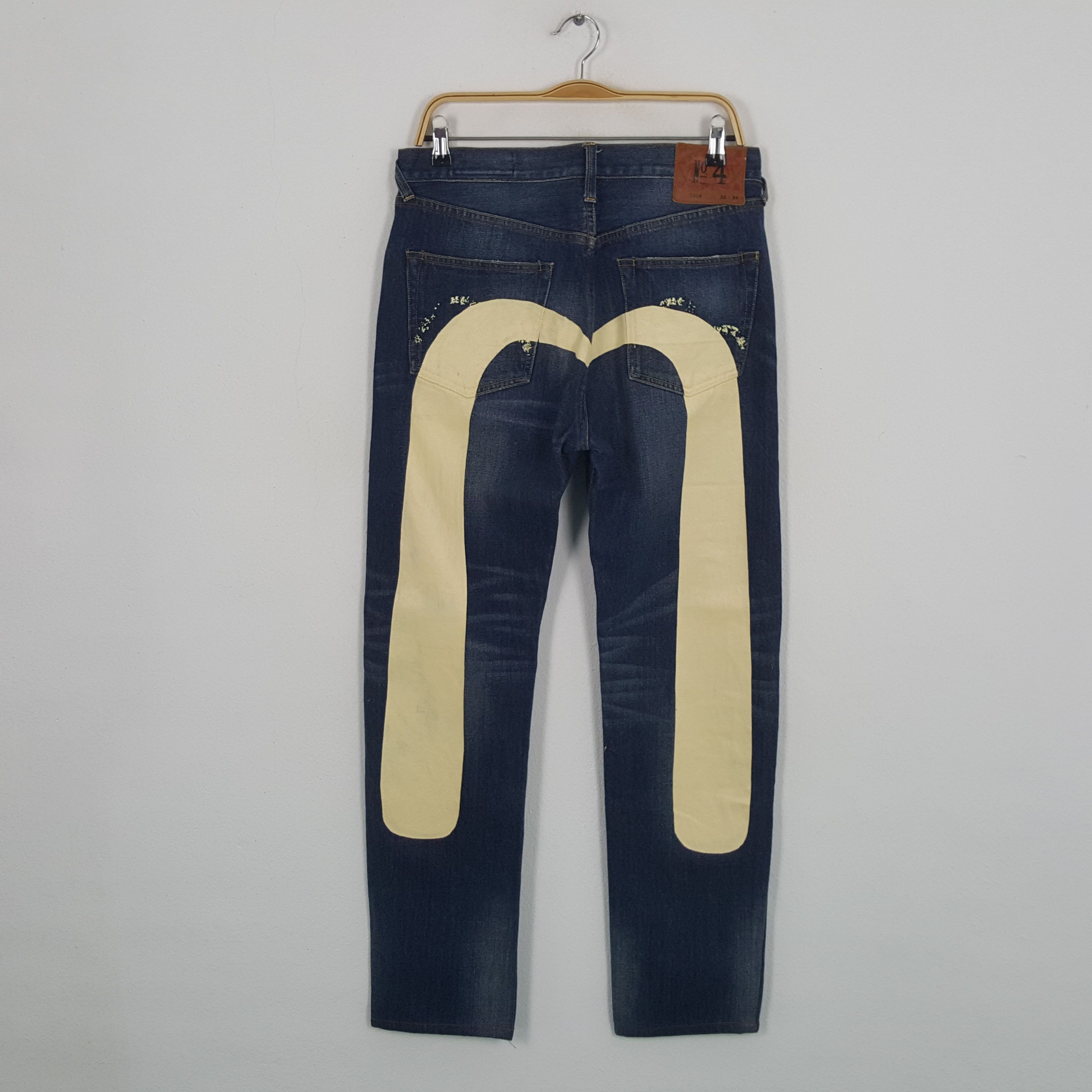 Evisu × Japanese Brand × Vintage Vintage EVISU Japanese Brand Daicock Custom Style Jeans Size US 31 - 1 Thumbnail