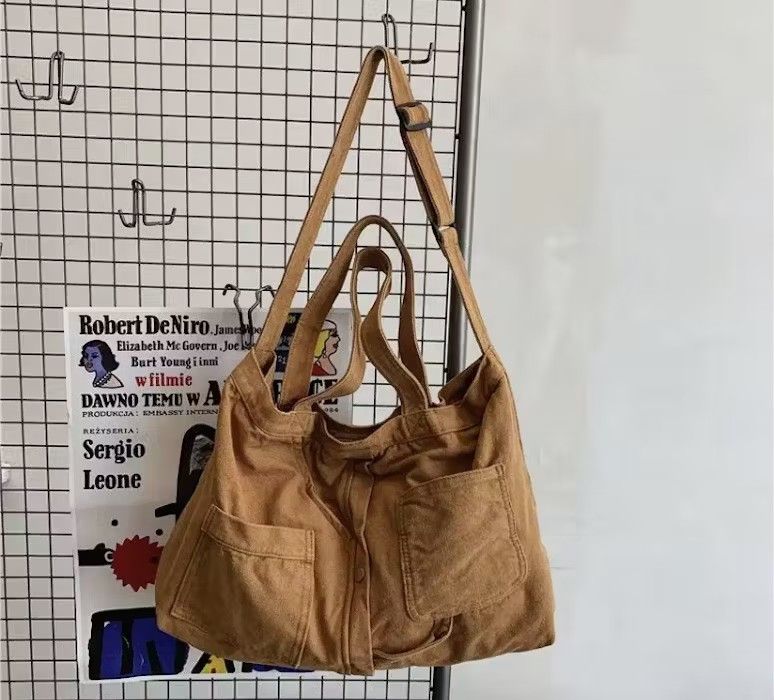 Japanese Brand Brown Color Shoulder Cross Body Bag Size ONE SIZE - 3 Thumbnail