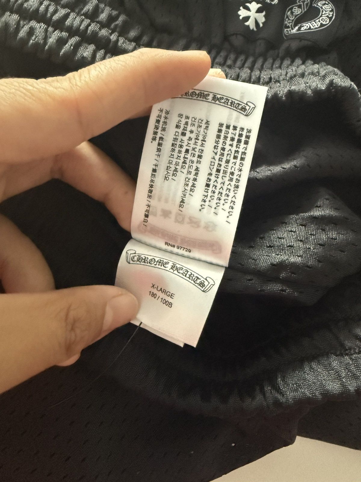 Chrome Hearts 🔥Chrome Hearts Black Jersey Short🔥 Size US 36 / EU 52 - 9 Thumbnail