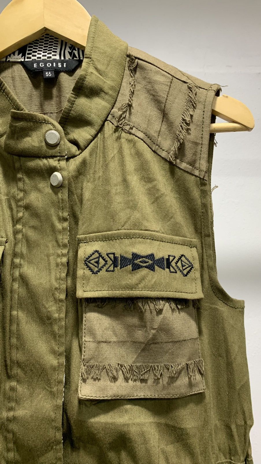 If Six Was Nine × Vintage Vintage Egoist Tavtical Vest Like Hysteric Glamour Size M / US 6-8 / IT 42-44 - 5 Thumbnail