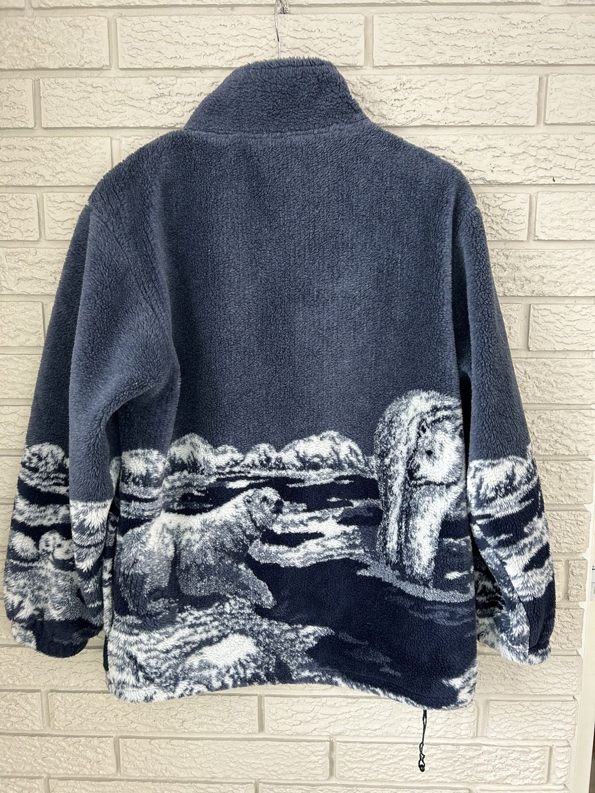 Vintage Vintage Polar Bear Zip Up Fleece Size US M / EU 48-50 / 2 - 5 Thumbnail