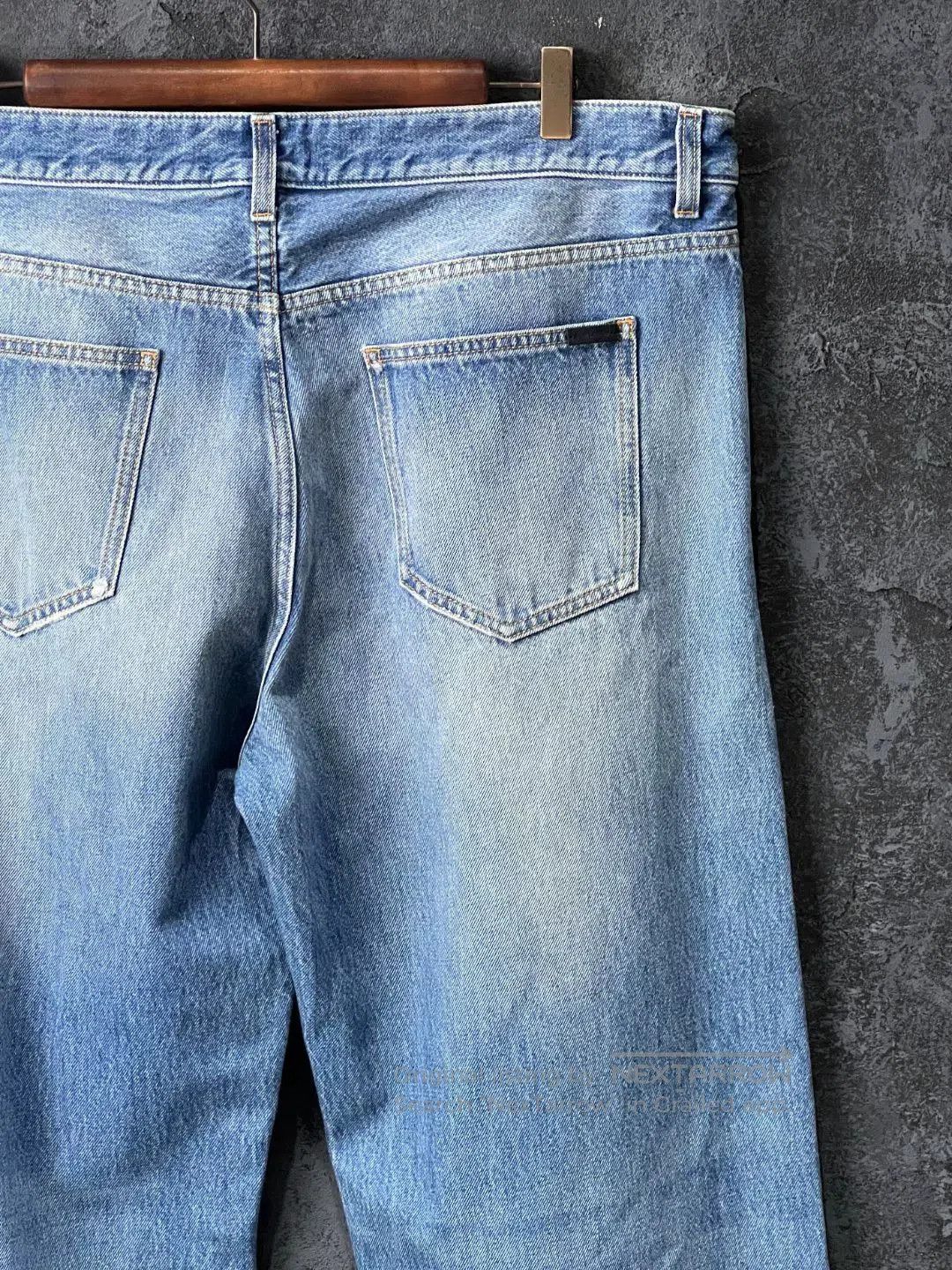 Saint Laurent Paris Saint Laurent Light Blue Denim Jeans. Size US 34 / EU 50 - 5 Thumbnail