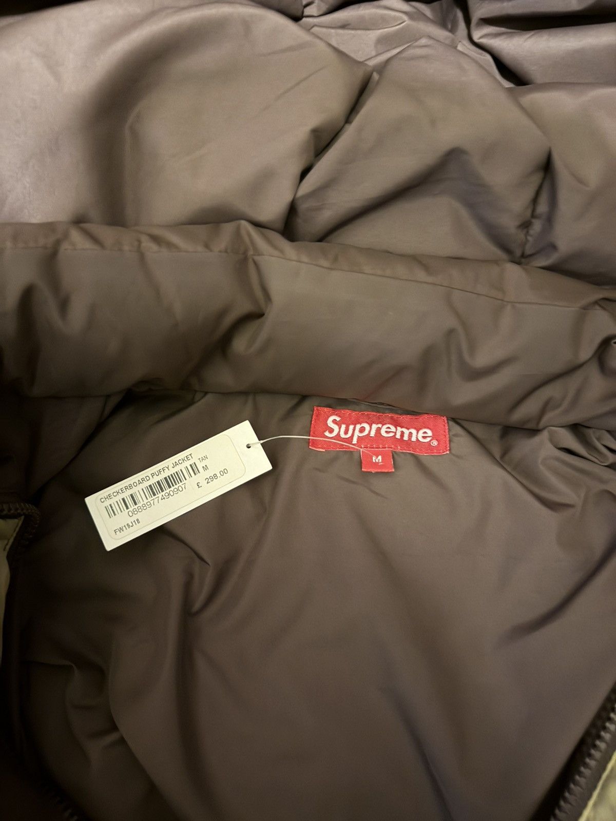 Supreme Supreme Checkerboard Puffy Jacket Size US M / EU 48-50 / 2 - 3 Thumbnail