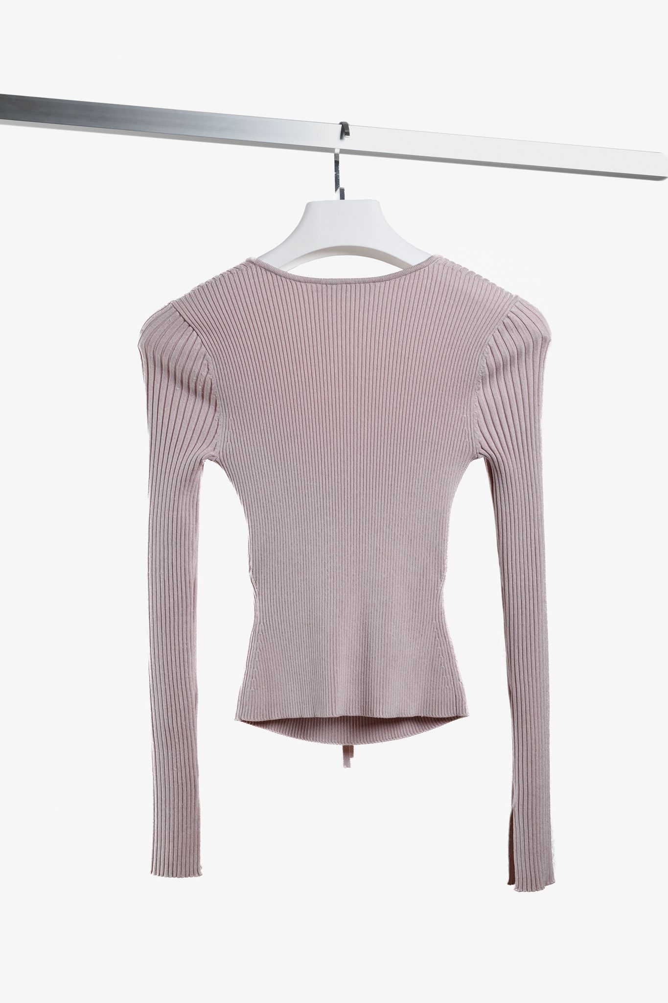 Jonathan Simkhai Jonathan Simkhai Pink Ribbed Sweetheart Top Size S / US 4 / IT 40 - 2 Thumbnail