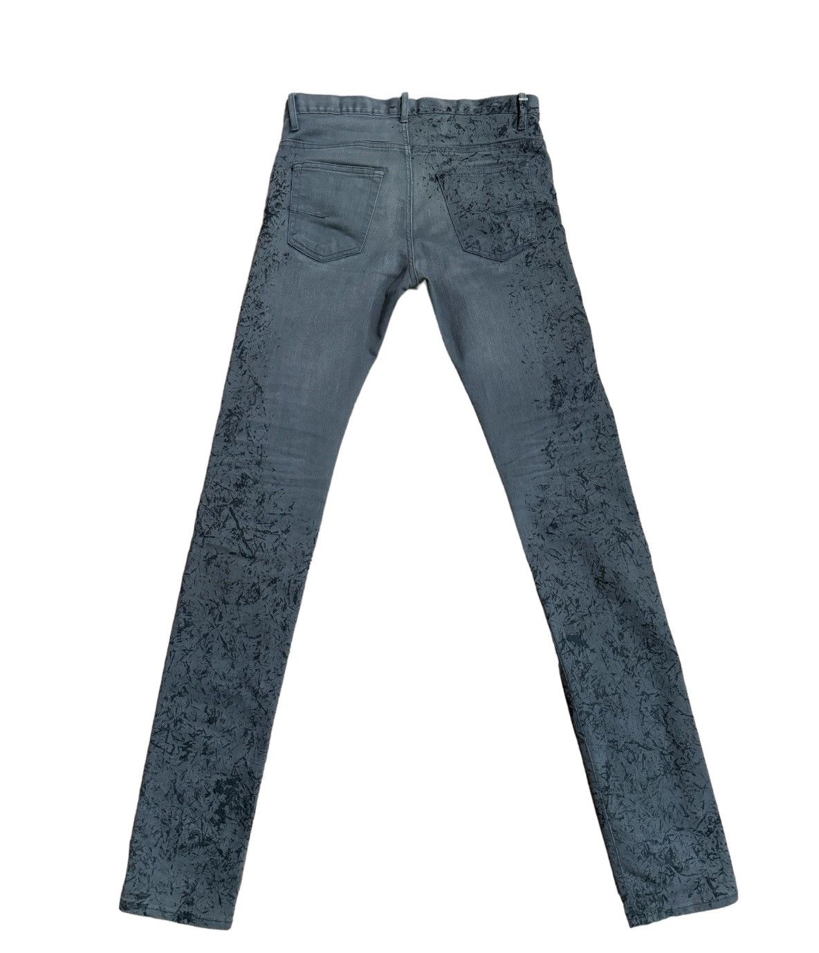 Dior × Kris Van Assche Dior Homme KVA Paint Denim | Grailed
