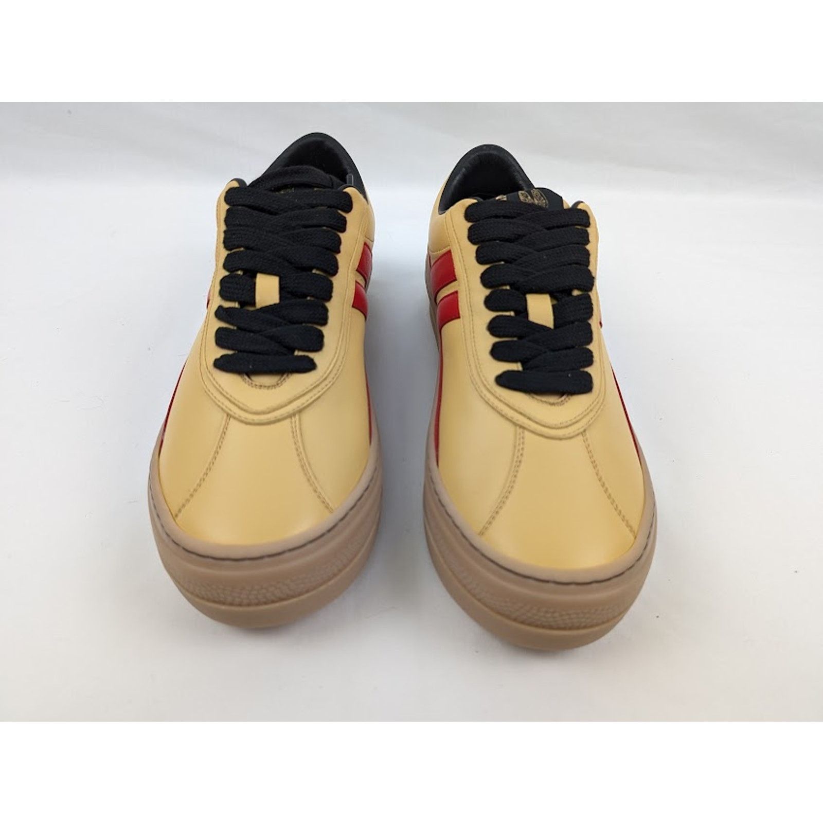 Lanvin o1rshd1 High Sole Low-Top Sneakers in Bright Yellow/Red Size US 8 / EU 41 - 3 Thumbnail