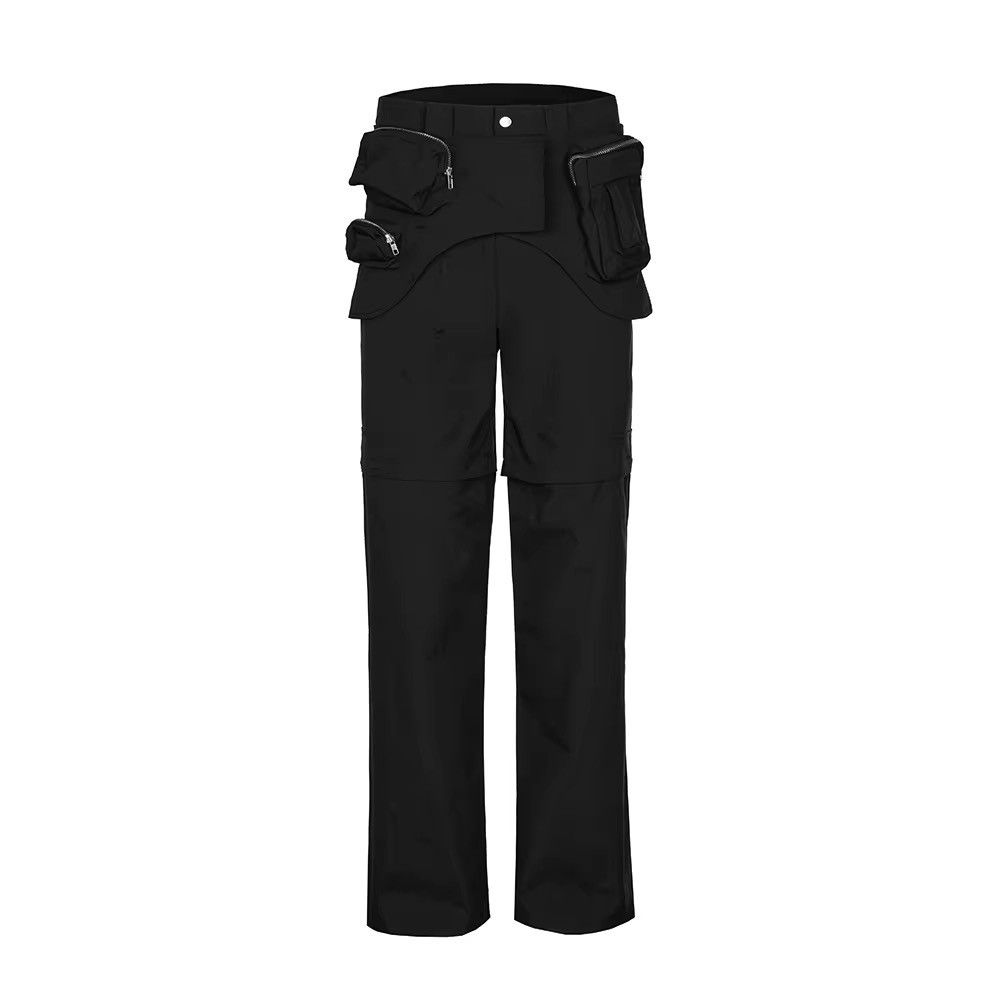 Designer Streetwear Multi Pocket Cargo Baggy Pants Size US 32 / EU 48 - 2 Thumbnail