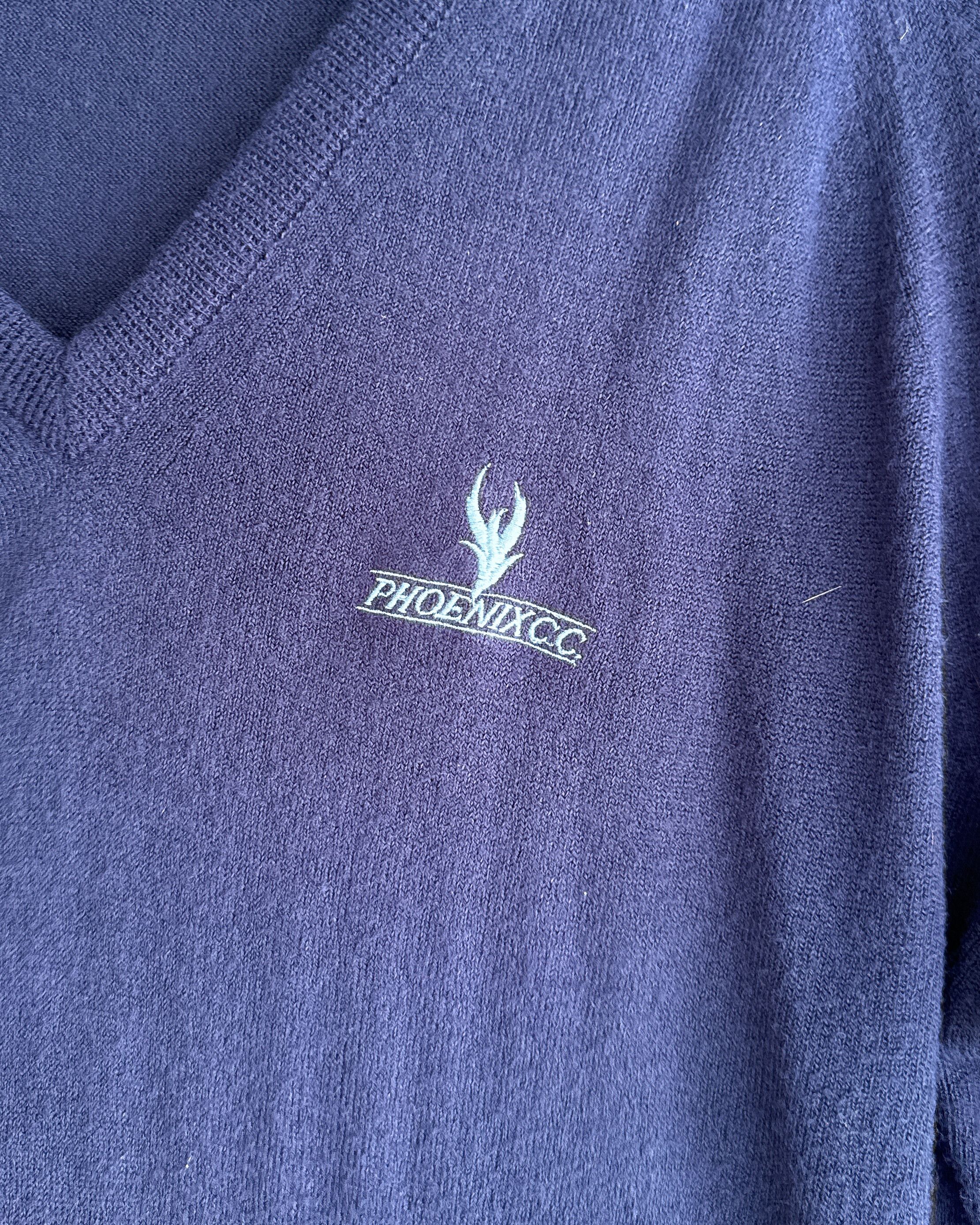 Vintage Vintage 1970s Pickering Sweater V Neck Phoenix Country Club Size US L / EU 52-54 / 3 - 2 Thumbnail