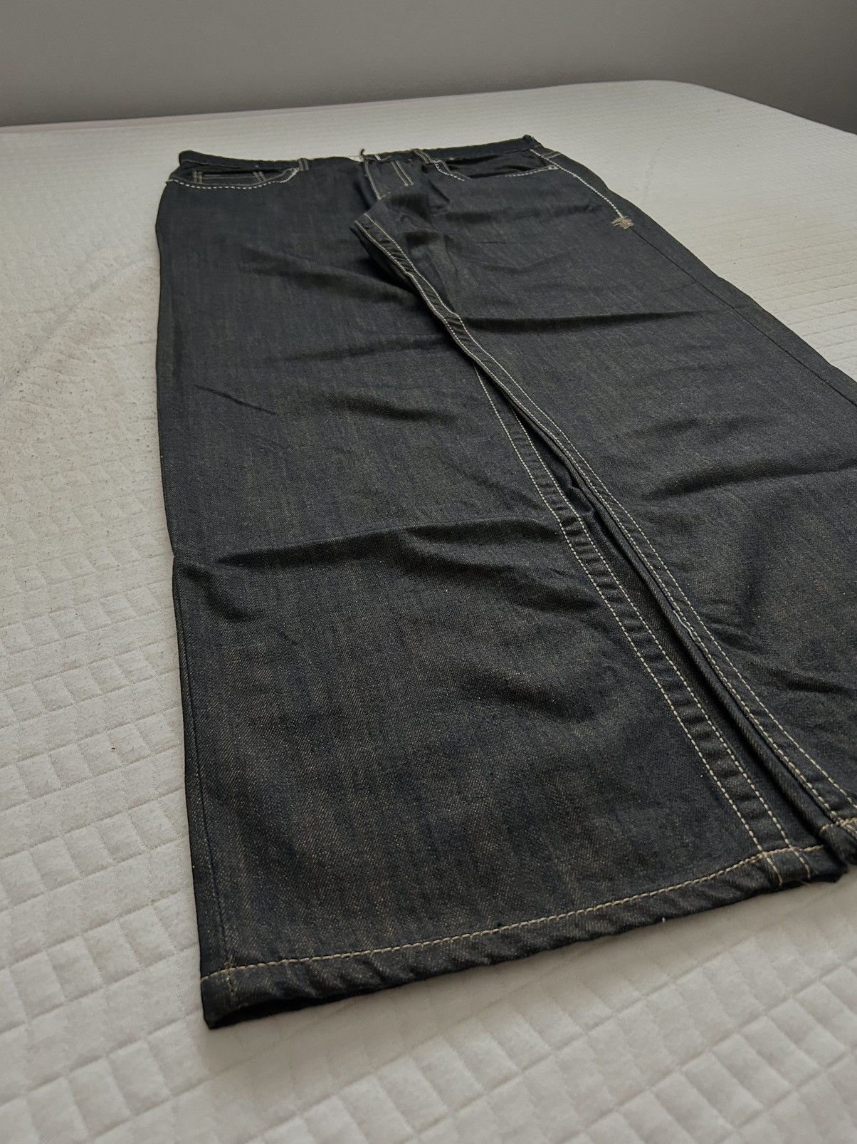 Ecko Unltd. × Marc Ecko × Vintage Ecko Unltd Letter Embroidered Dark Brown Pants Size US 38 / EU 54 - 4 Thumbnail