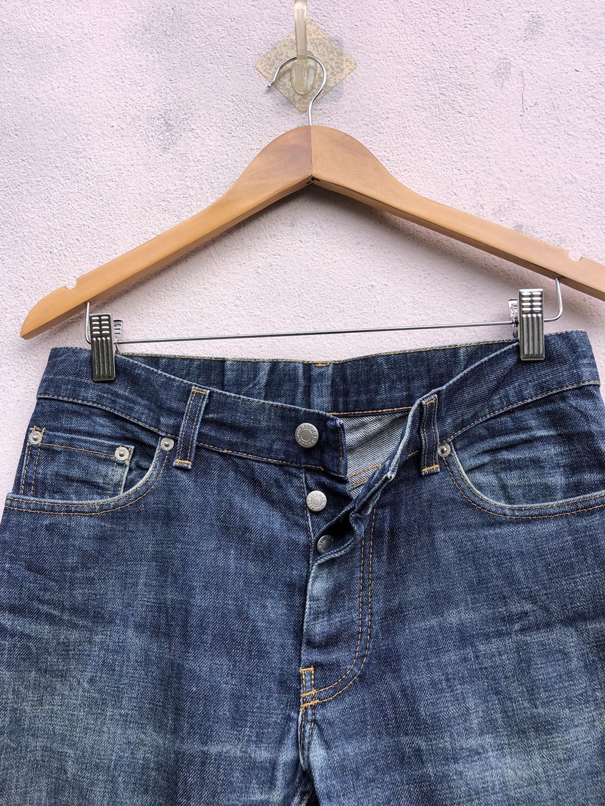 Helmut Lang Helmut Lang Classic Raw Denim Distressed Jeans Size US 30 / EU 46 - 9 Thumbnail