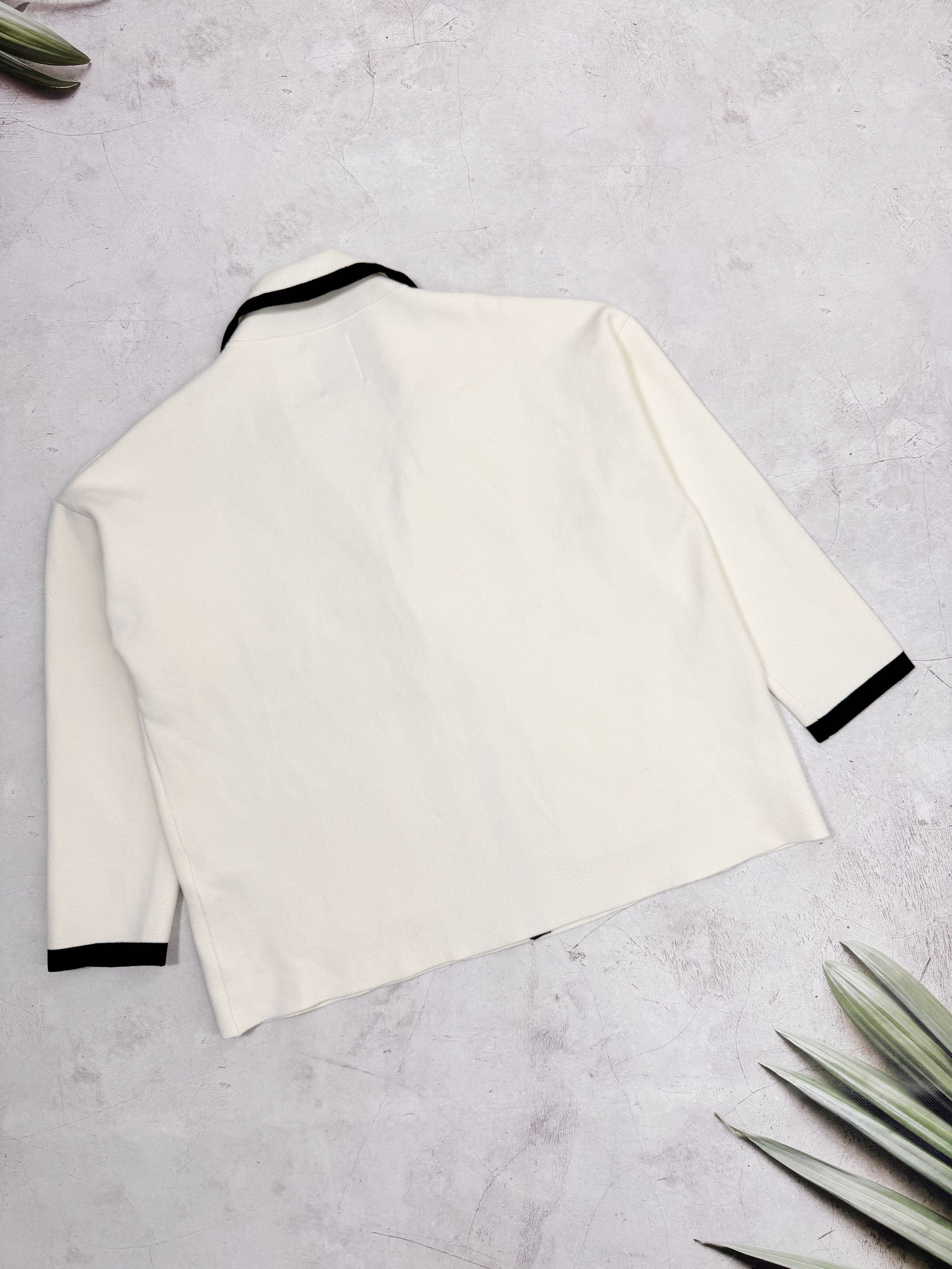 Sandro Sandro Paris Blazer Jacket RRP 540$ Oversized Fit Size S / US 4 / IT 40 - 22 Thumbnail